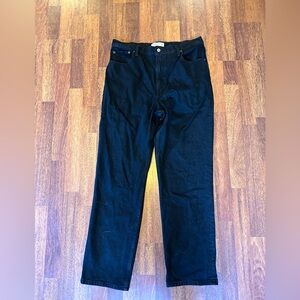 Abercrombie High Rise 90s Straight Leg jeans